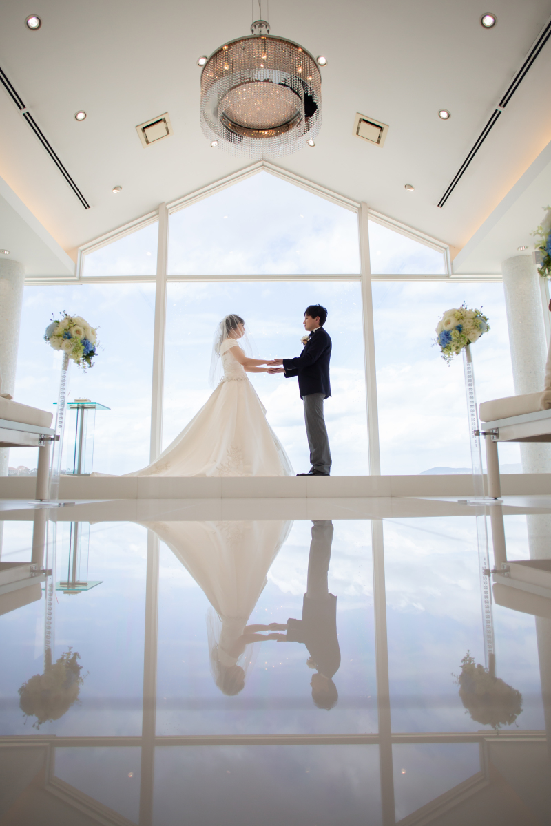 バージンロードに映るのは・・・