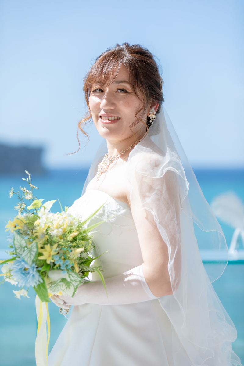 お子様が選んだブーケ