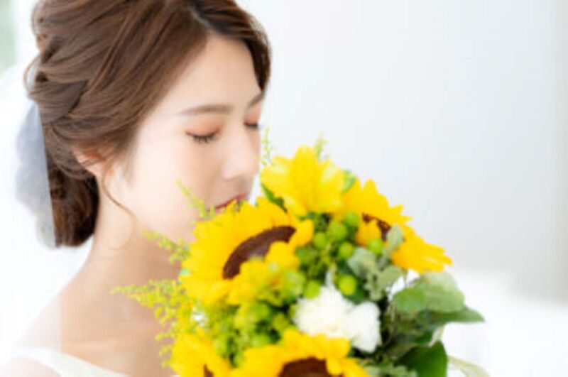 新婦ソロショット