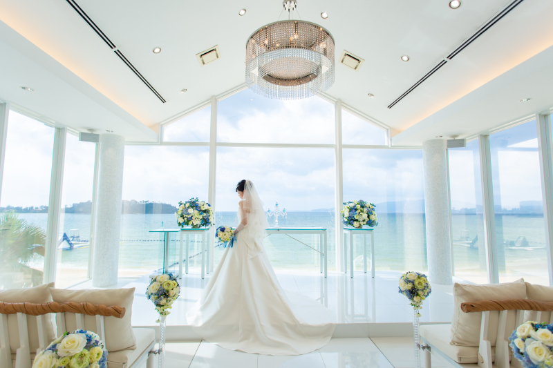 静かなチャペルの中で…