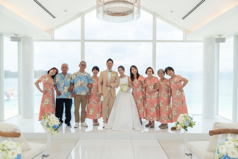 家族みんなで集合写真♬