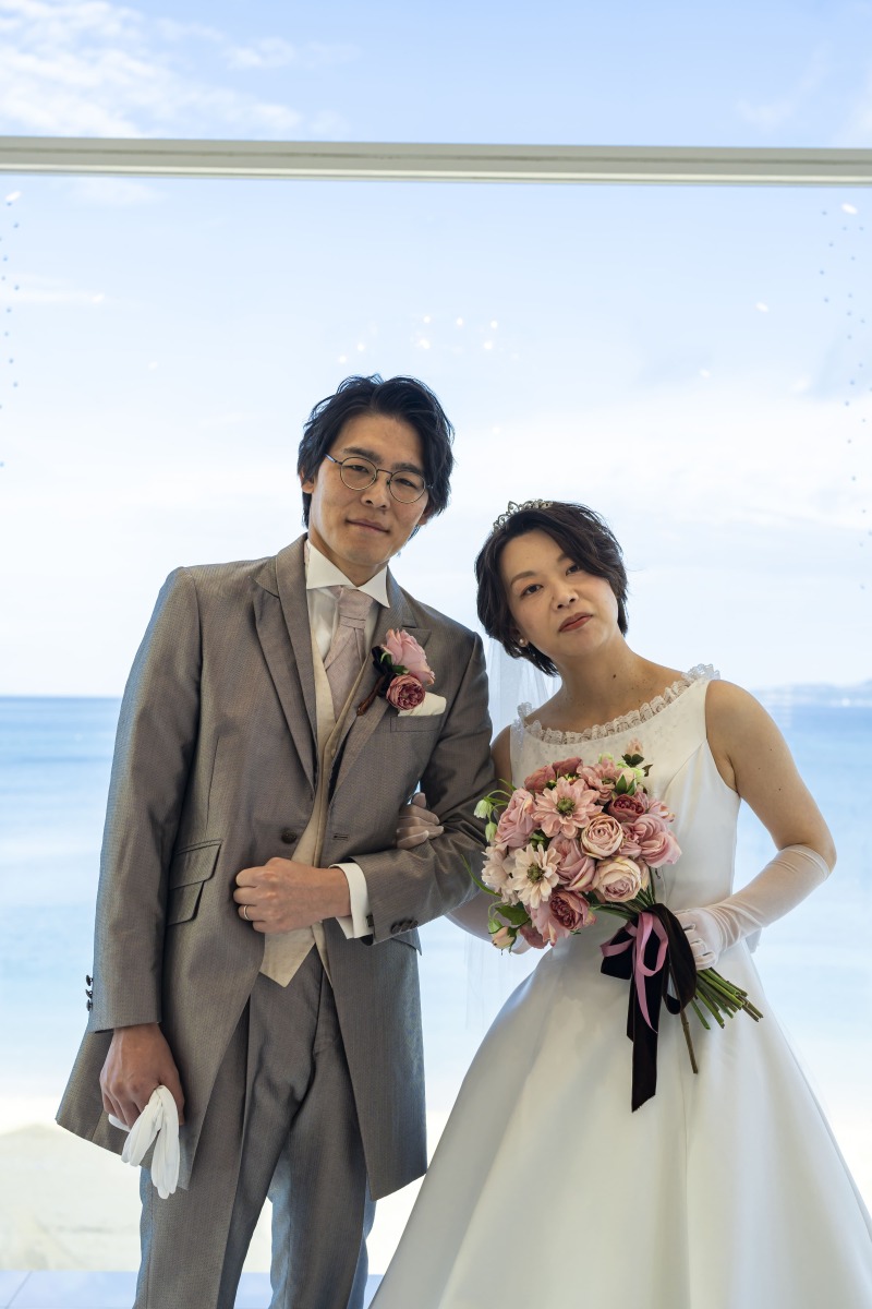 チャペルでも青空を感じて