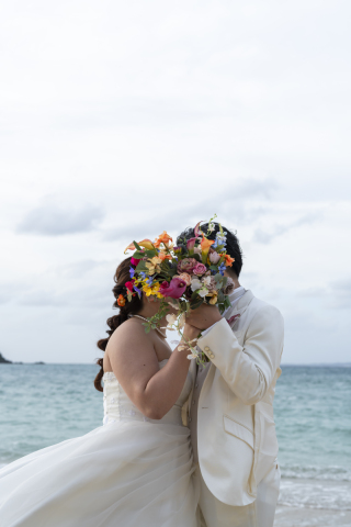 ビーチ×カラフル