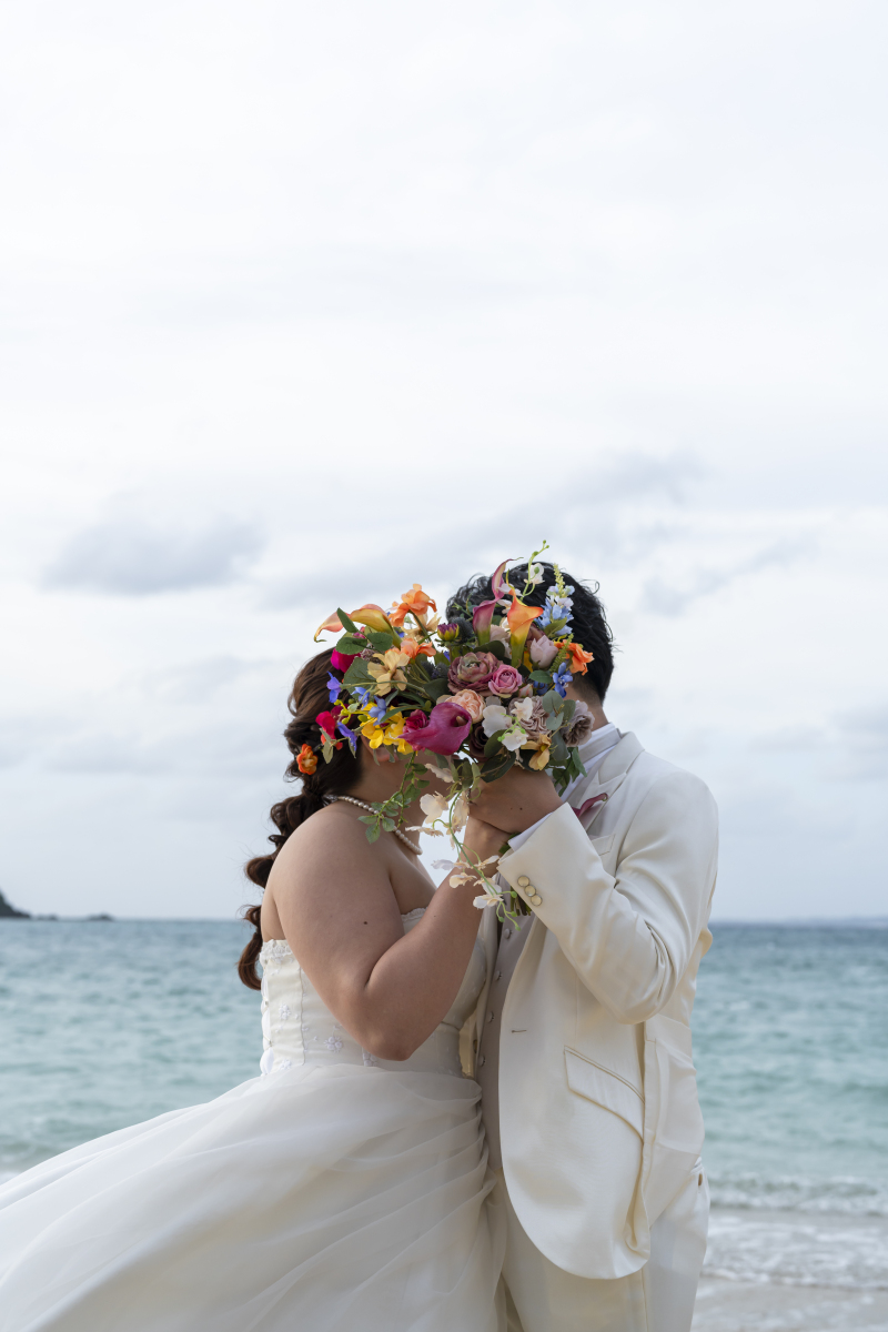 ビーチ×カラフル