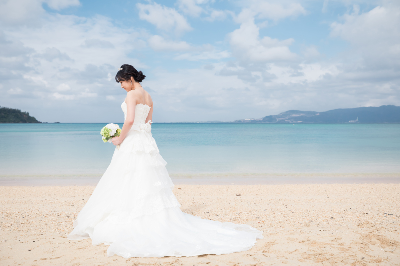 ご新婦様のソロショット♡