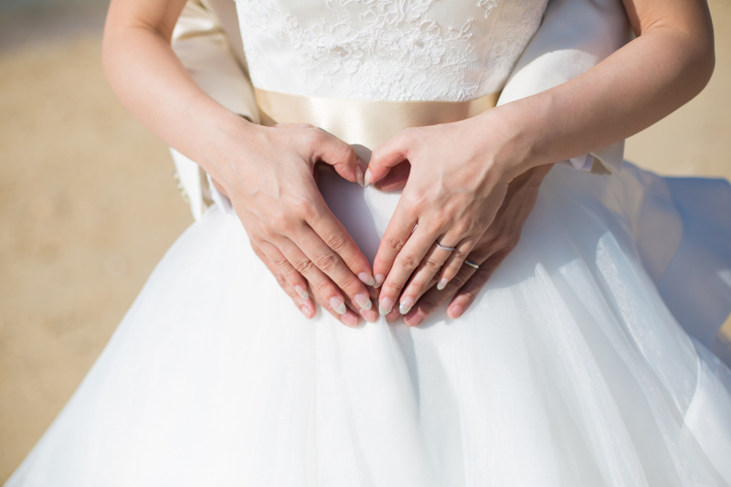 こだわりのポイントは、ウェディング+マタニティ♡