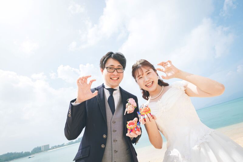 「はい!シーサー!」