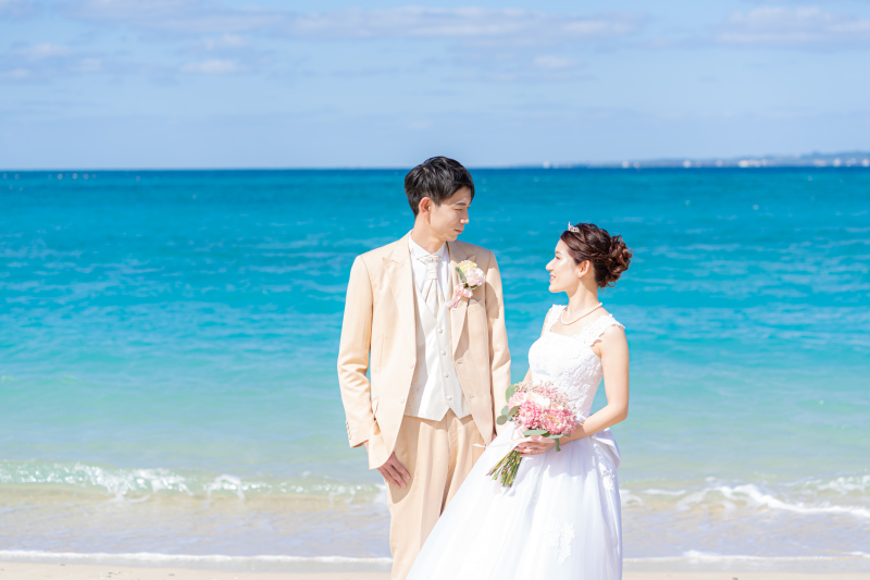 ビーチ撮影スタート