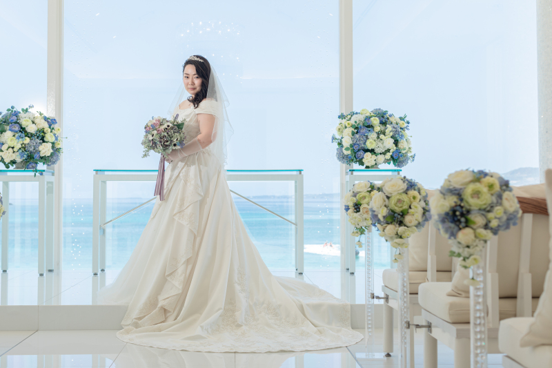 花嫁様ソロショット♡