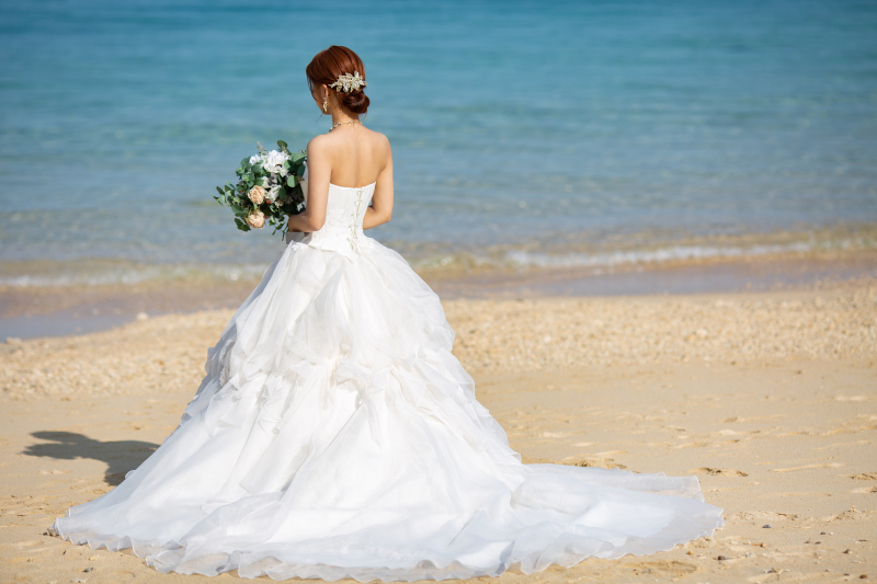 フワフワのドレス