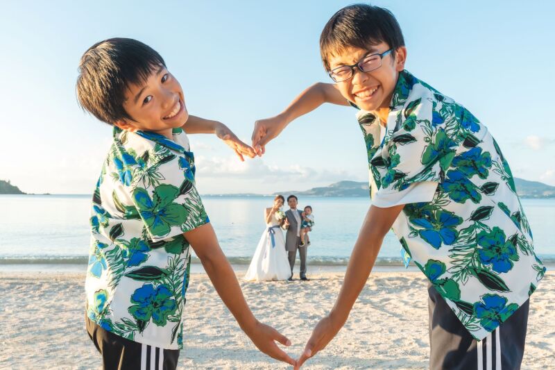 大好きな2人の中に♡