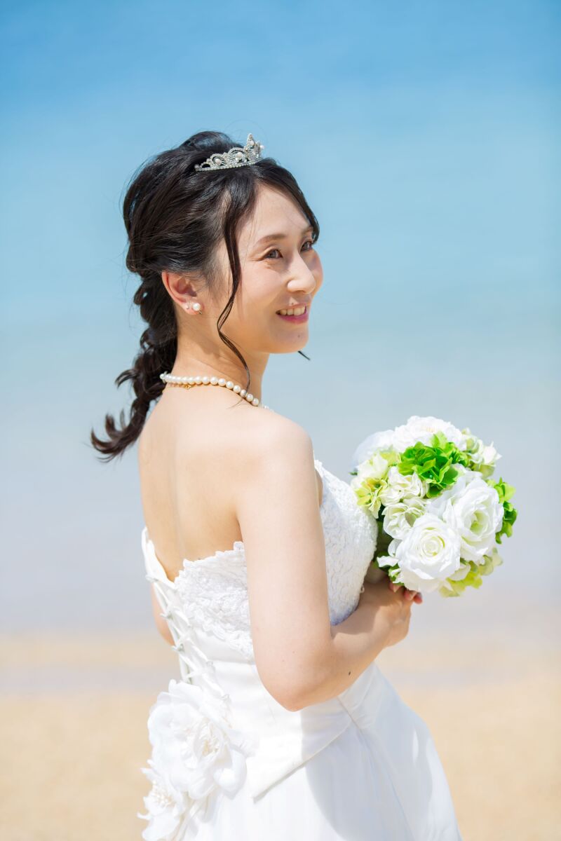 新婦様ソロショット