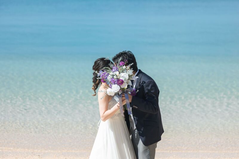 ブーケを使って