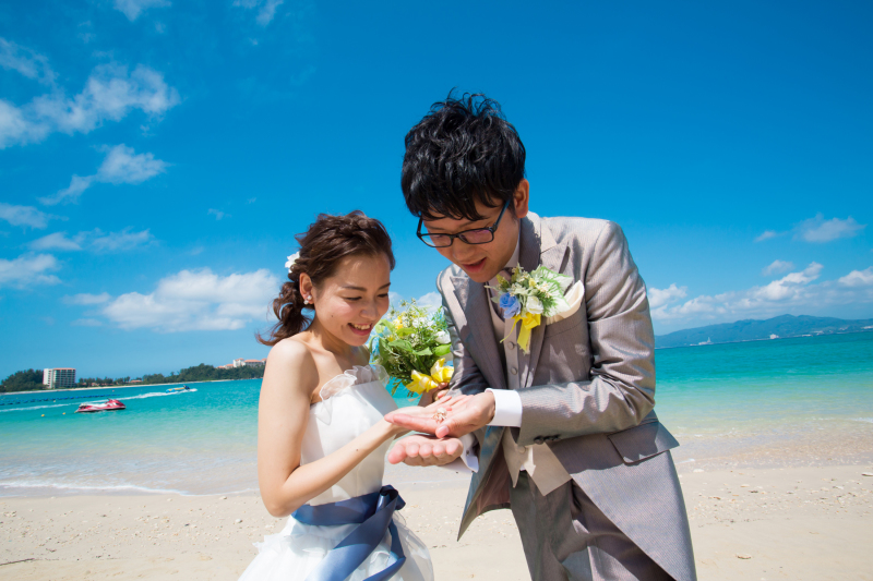 ヤドカリと一緒に撮影!?