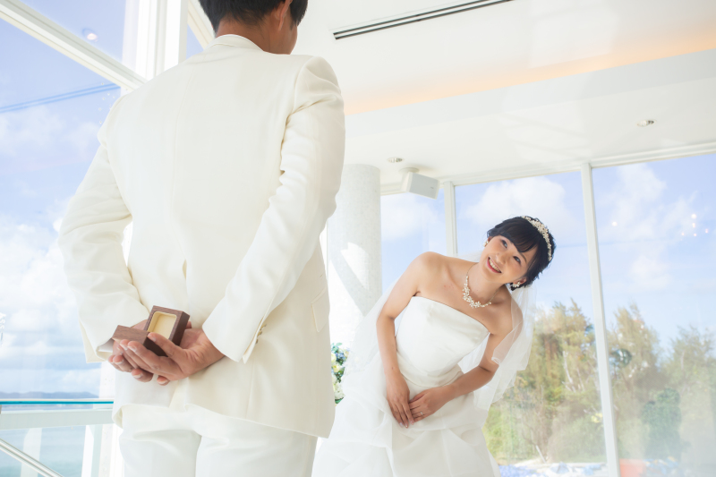 【プロポーズ風ショット】