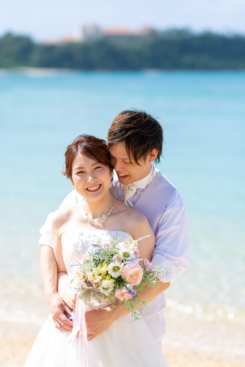 笑顔がまぶしい、素敵な新郎新婦さん！