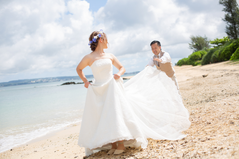 お茶目なご新郎様