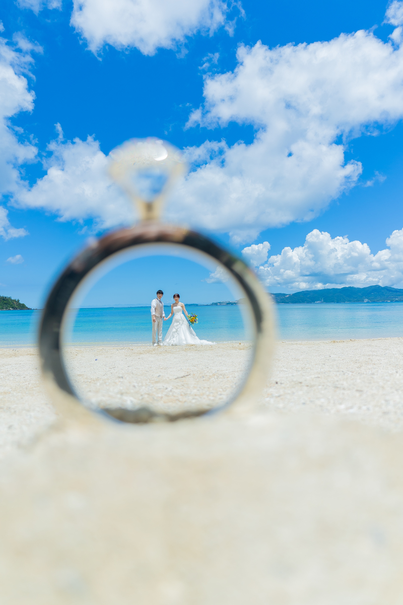 リングフレームで♡