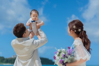 晴天の沖縄デビュー♡
