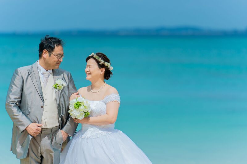 目線を合わせて