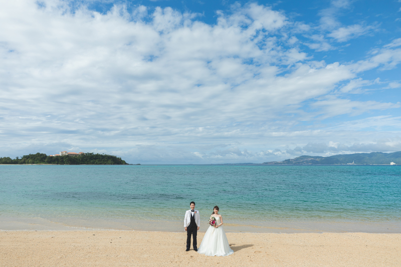 爽やかな雲が広がる青空!