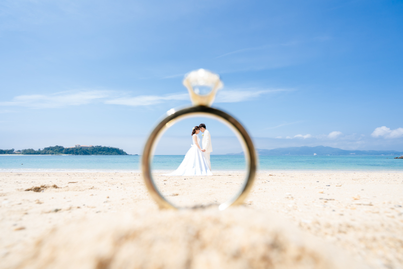 リングフォトフレームと