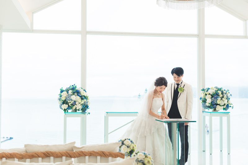 お二人でサイン