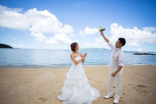 新郎様がアレに挑戦！？