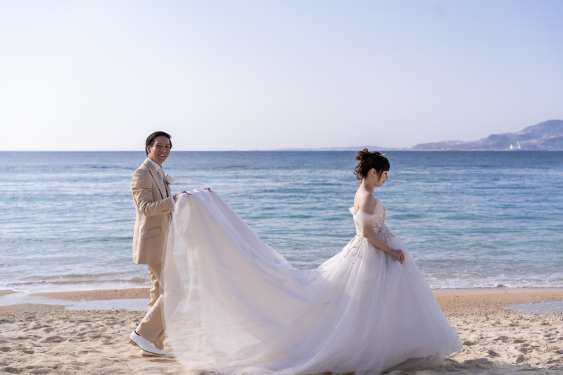 お茶目な新郎様