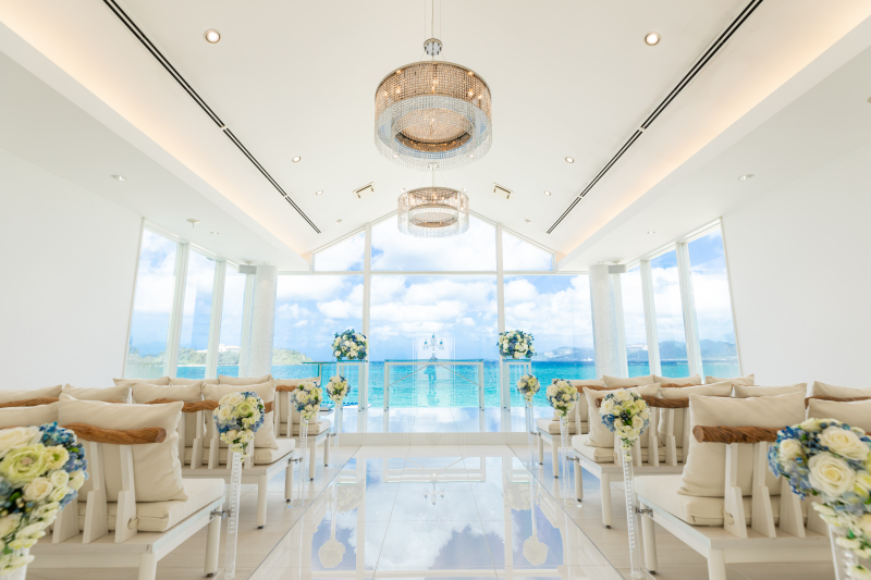 海の見えるチャペルで