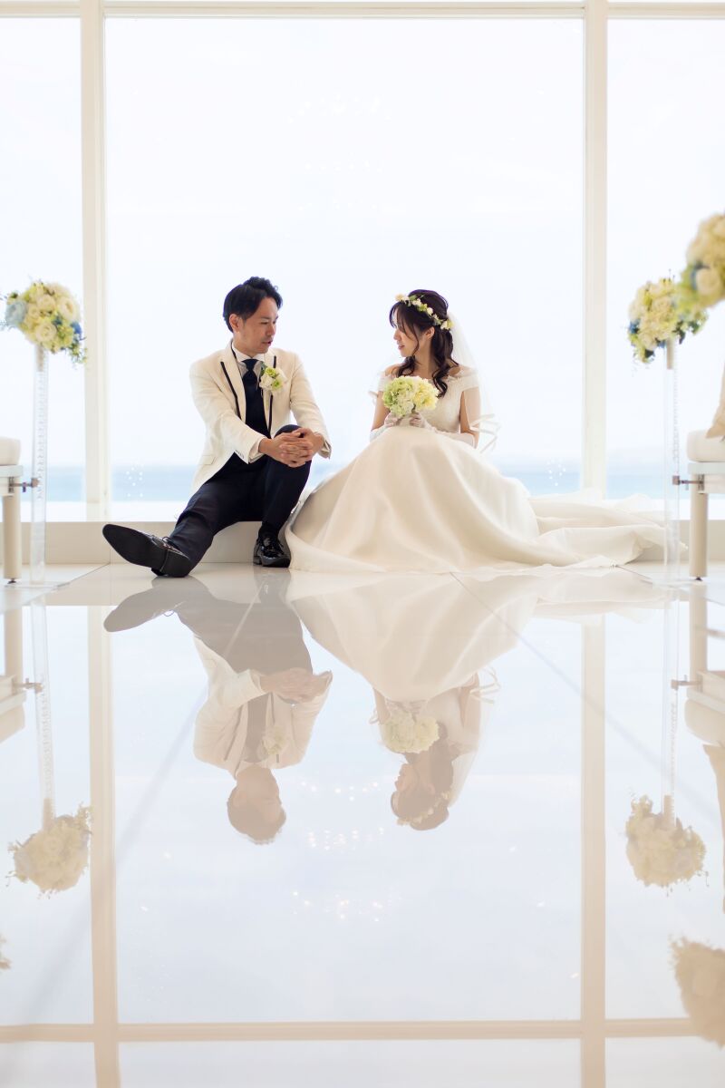 お座りショット