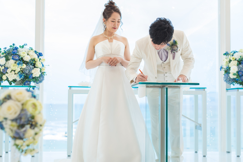 結婚式をふたりだけの思い出深い時間に