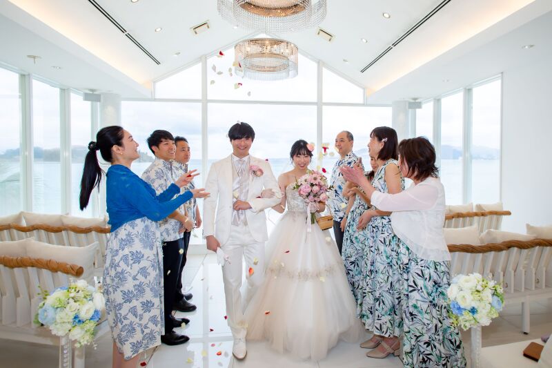 フラワーシャワー