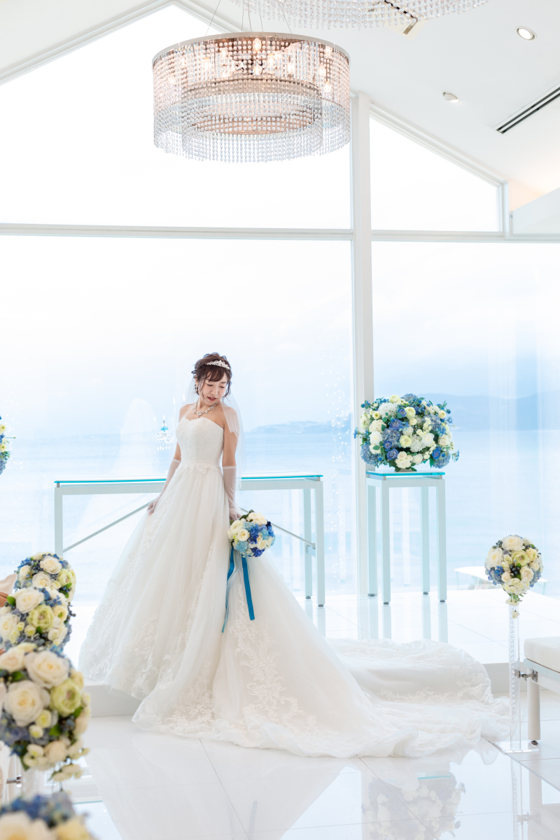 花嫁様のソロショット