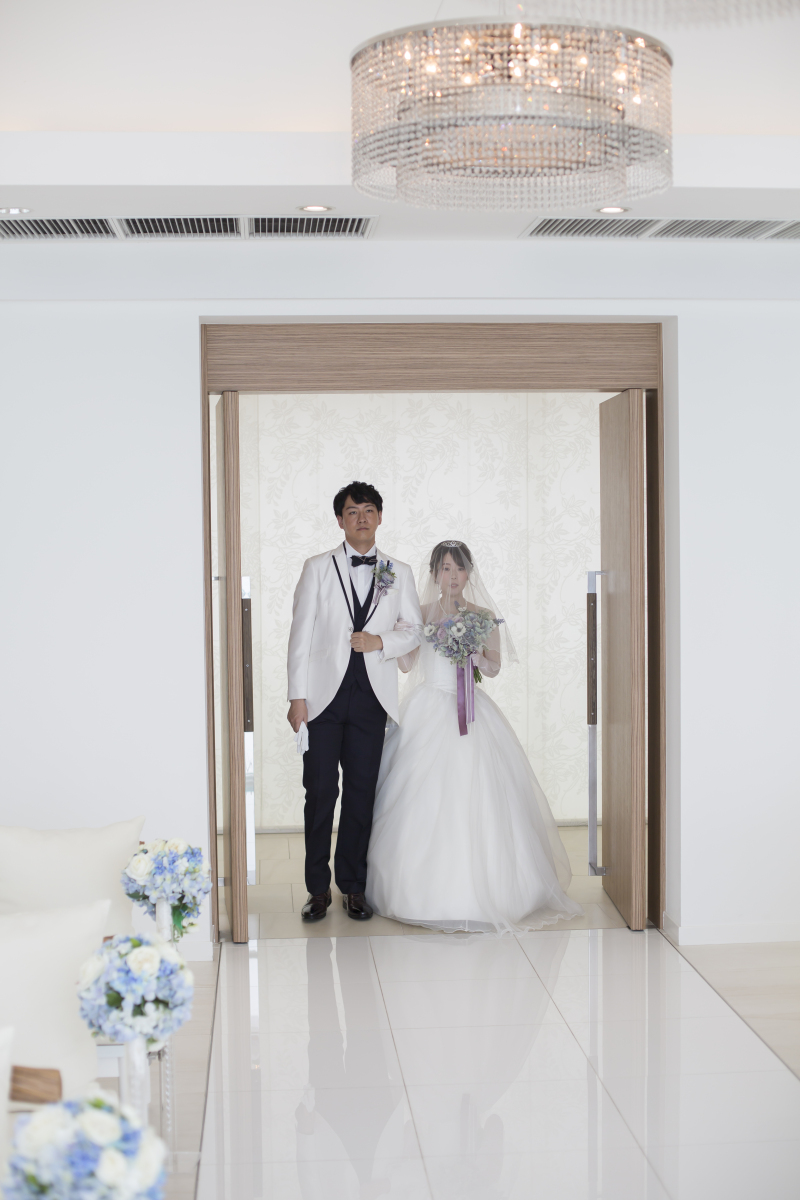 いざチャペルへ♪