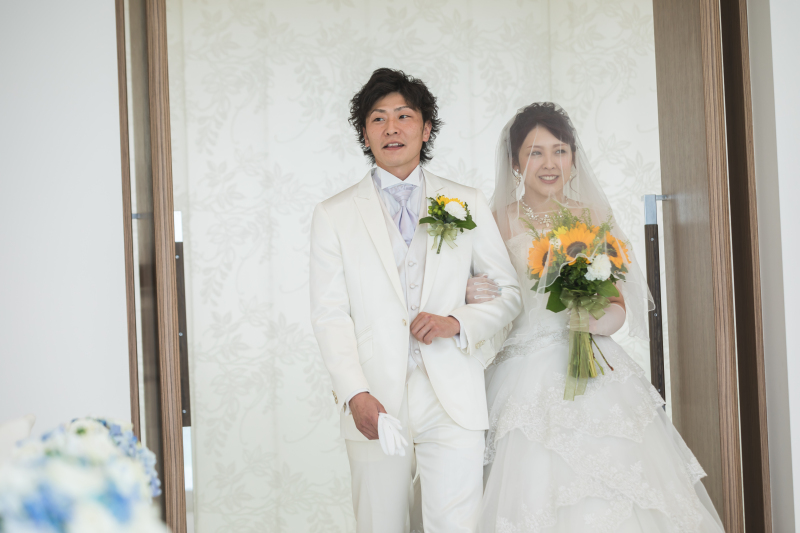 ワクワクの入場