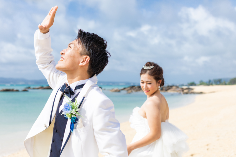 太陽の光がまぶしく降り注ぐ、撮影日和。