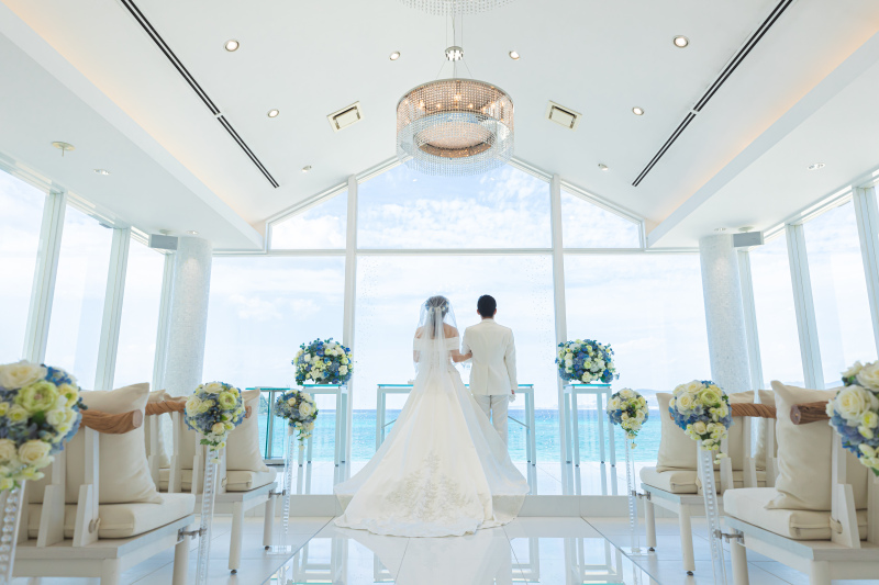 海が見えるチャペルで