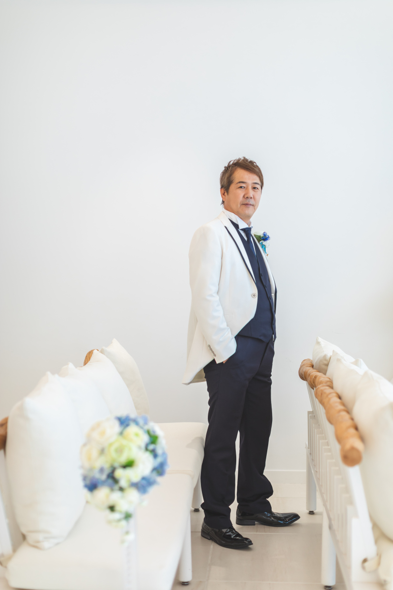 ダンディだけど優しいご新郎様