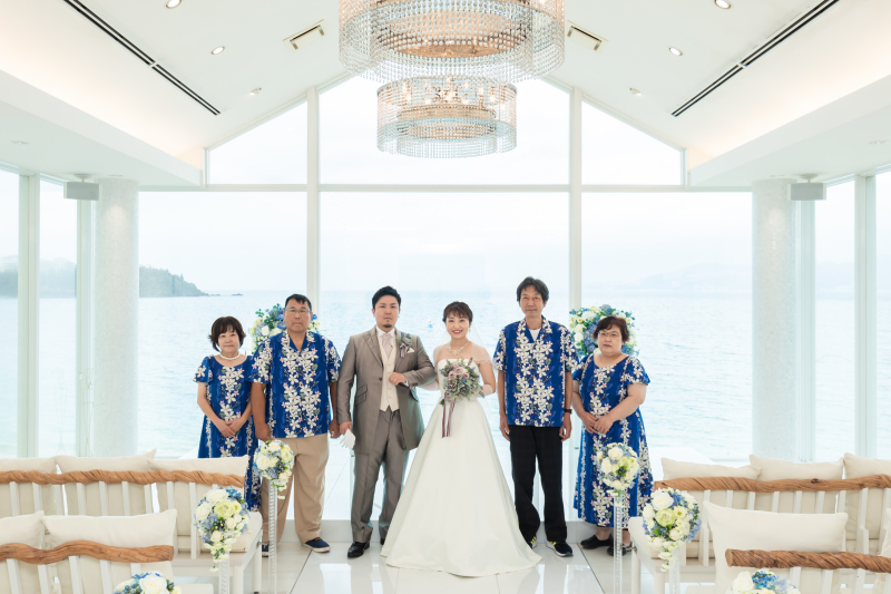 ご家族の見守る中で・・・