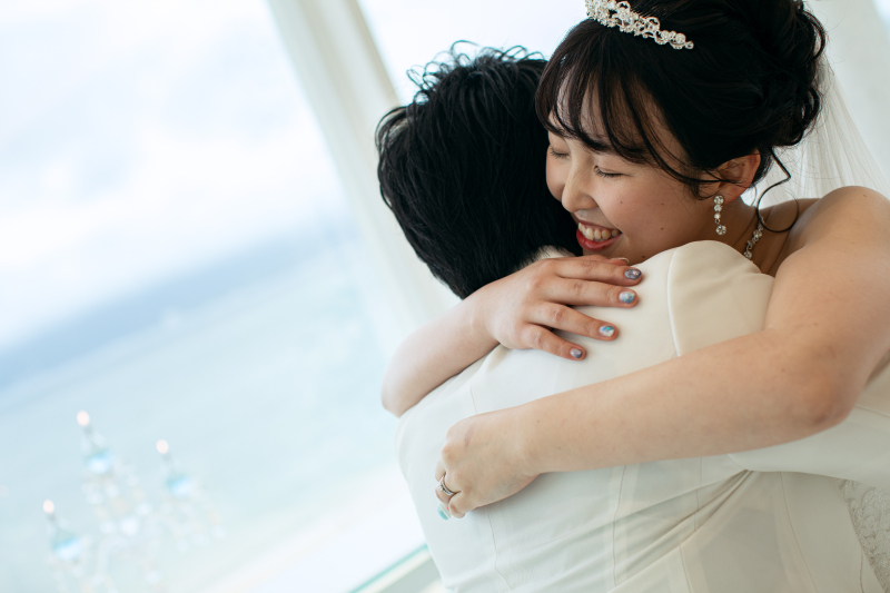 ご新婦様の表情も♪