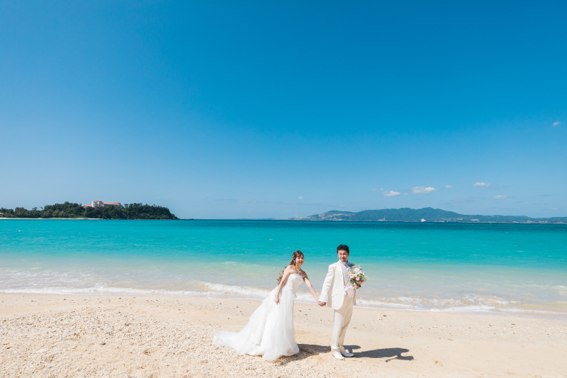 優しく手を引かれて