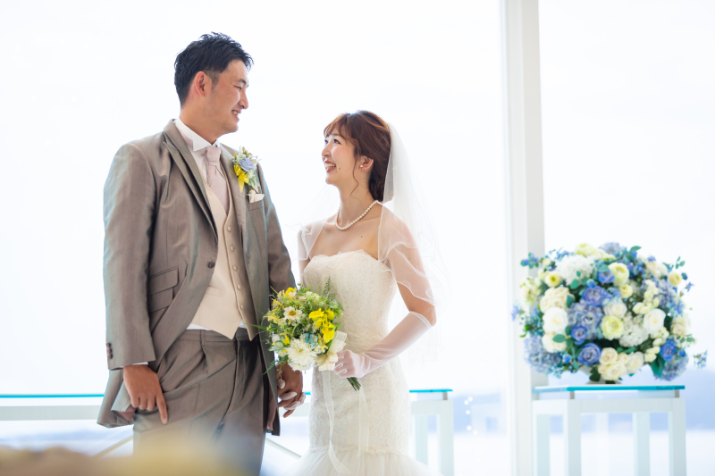 おふたりだけのチャペル内撮影