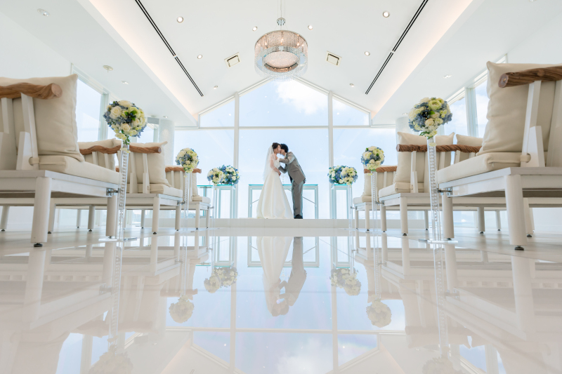 バージンロードに映るのは・・・