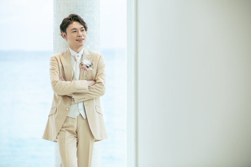 爽やかな新郎様！