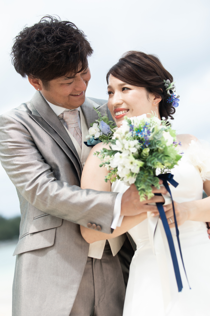 後ろからぎゅーっと！