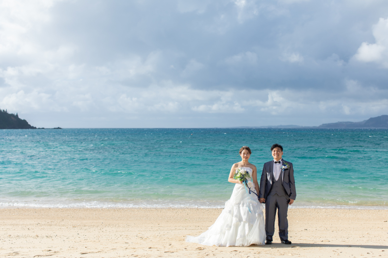 自然な笑顔がキュートなお二人