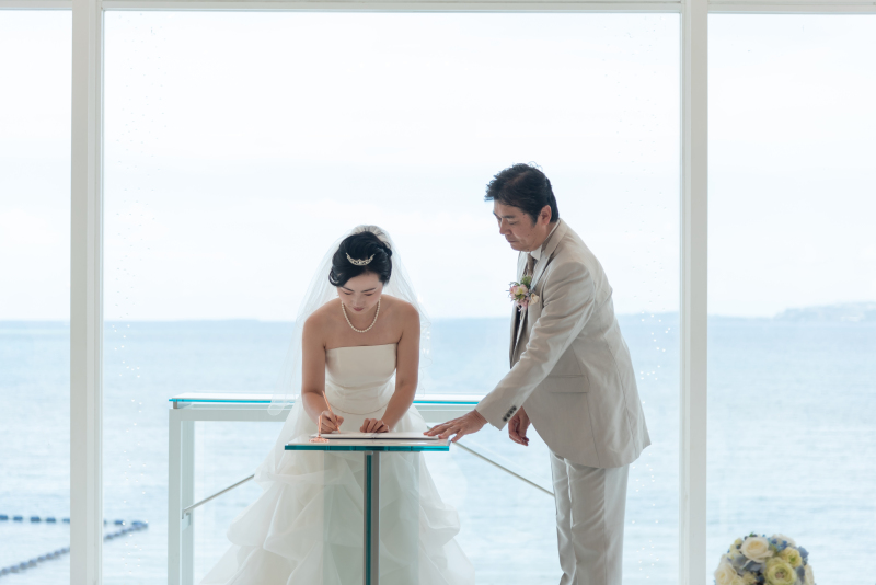 結婚証明証プレゼント