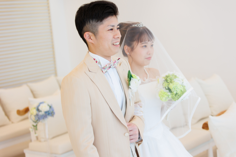 入場前はドキドキ