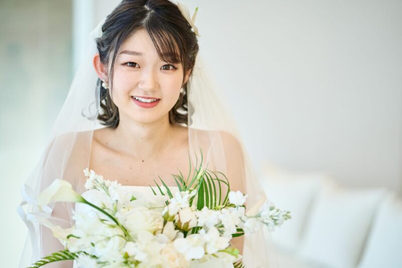 可愛らしい新婦様(^^♪